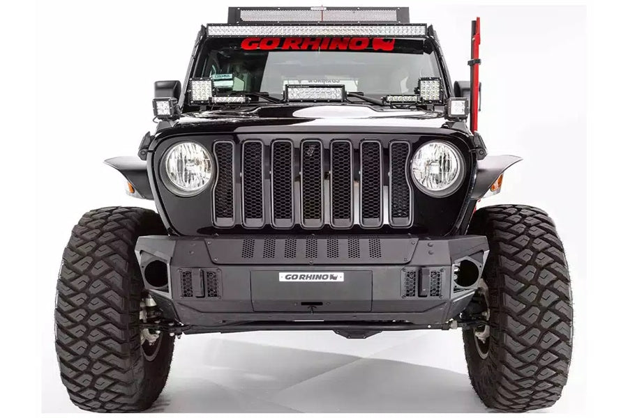 Go Rhino Trail Line Front Stubby Bumper
