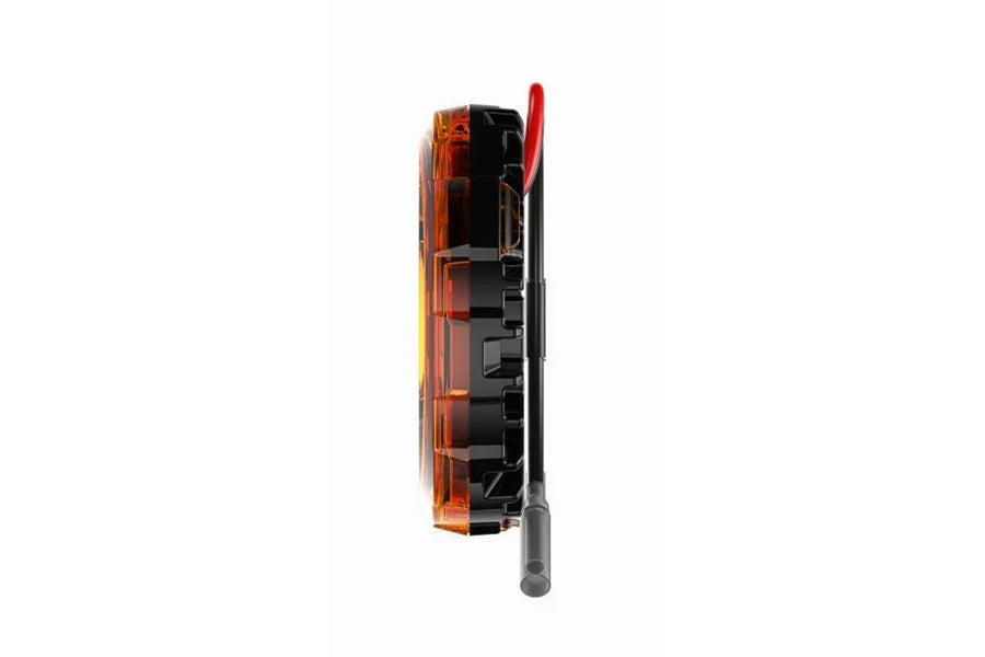 KC HiLiTES Cyclone V2 LED Single Light - Amber Lens