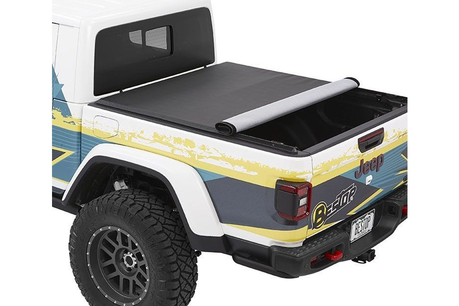 Bestop EZ-Roll Soft Tonneau Cover - Black Twill