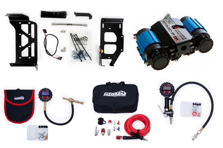 Grimm Offroad Compressor Mount w/ Compressor and Accessories Package