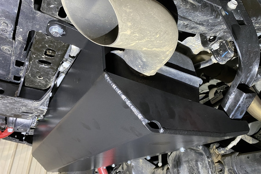 Rock Hard 4x4 Aluminum Bellypan Skid Plate w/ Dual Crossmembers