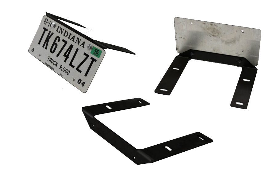LOD Destroyer Front Bumper License Plate Mount Black Powder Coated