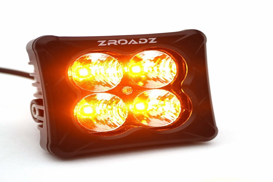 ZROADZ Multi-LED Roof Cross Bar and 4-Pod A-Pllar Light Pod Complete Kit