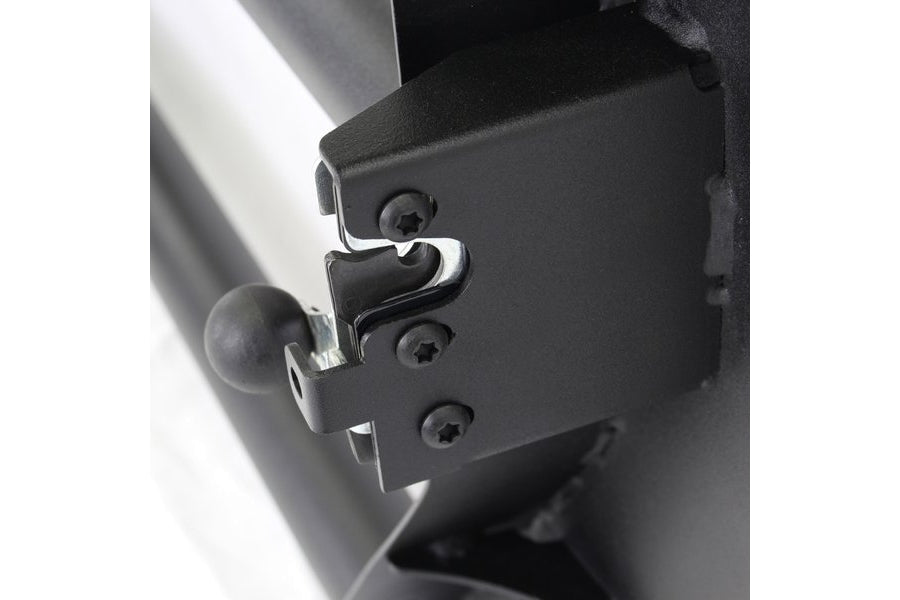 Go Rhino Trailline Front Tubular Doors - Textured Black