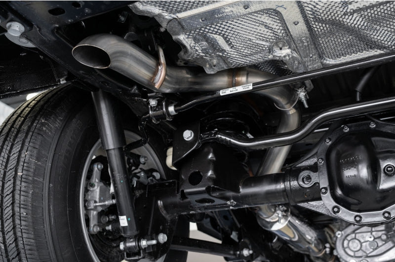 MBRP 2.5in Cat-Back Single Rear Exit Exhaust System - Aluminum