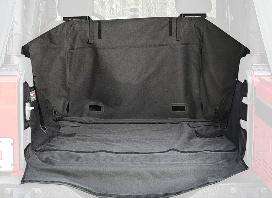 Rugged Ridge C3 Cargo Cover w/Tailgate Cover Package