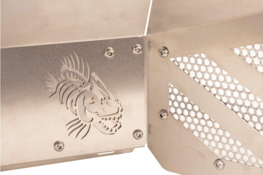 Fishbone Offroad Rear Raw Aluminum Inner Fenders