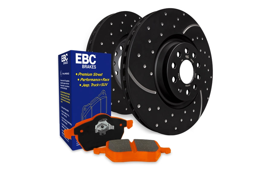 EBC Brakes Stage8 OrangeStuff Rear Brake Kit