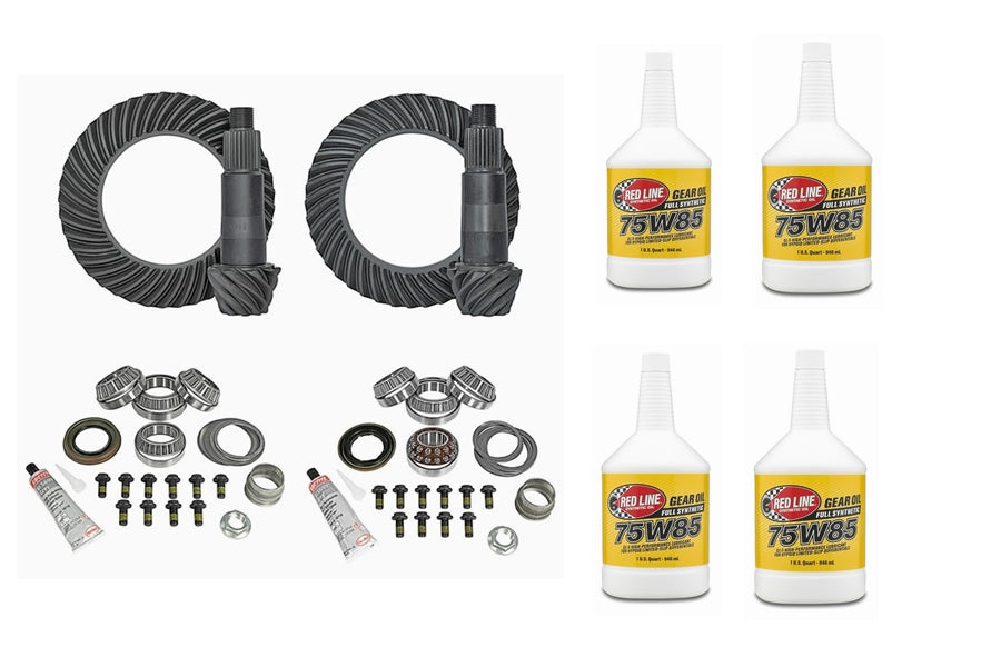 Yukon D44 Front and Rear Ring and Pinion Kit w/ Gear Oil Package