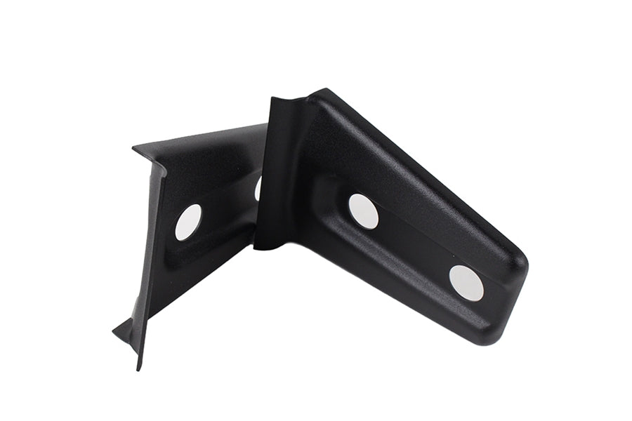 Kentrol Hood Hinge Overlays, Pair - Textured Black