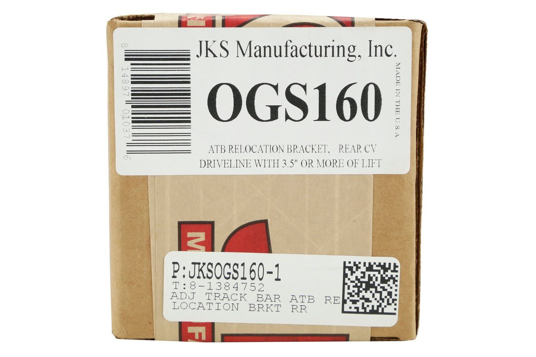 JKS Rear Track Bar Relocation Bracket