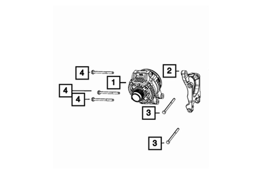 Mopar 220 Amp Alternator