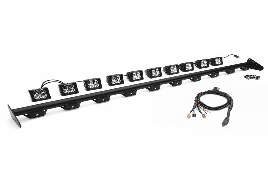 ZROADZ Multi-LED Roof Cross Bar, Includes (10) 3-Inch Light Pods