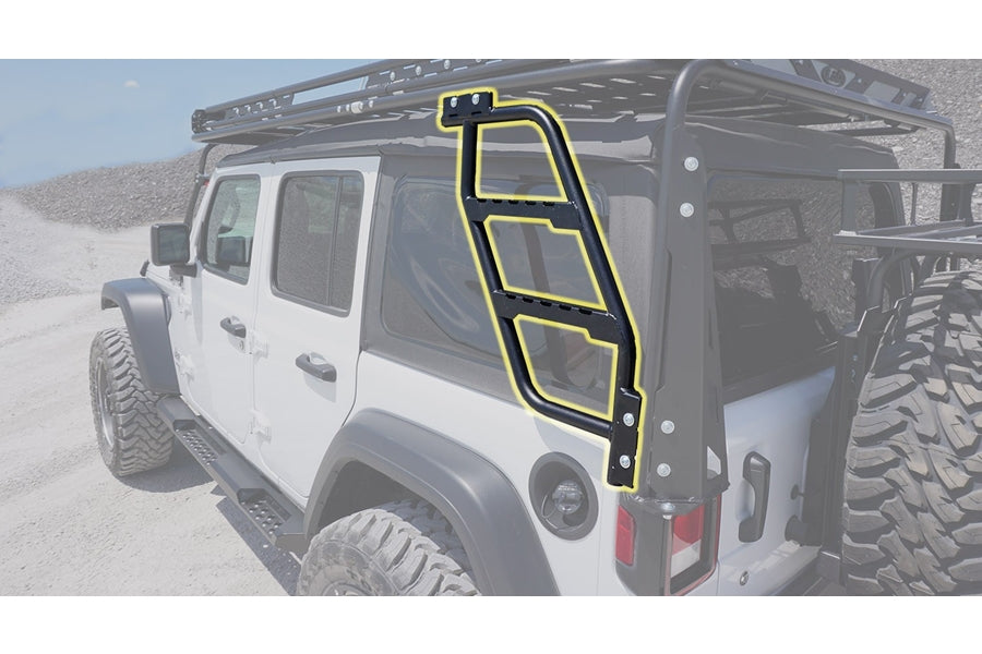 LOD Destroyer Series Roof Rack Side Ladder - Driver Side