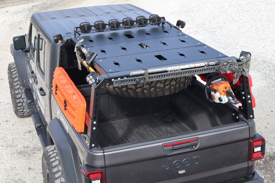 LOD Black Ops Bed Rack Floor Kit - Black