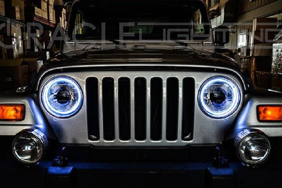 Oracle Surface Mount LED Headlight Halo Kit - ColorSHIFT Simple Controller