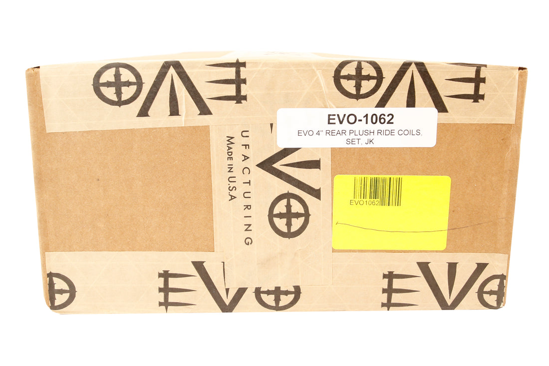 EVO Manufacturing Plush Ride Coil Springs Rear 4in Lift
