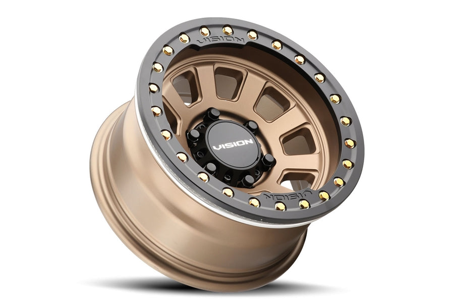 Vision Wheel 350 Ojos Beadlock Wheel, 17x9 5x5 - Bronze