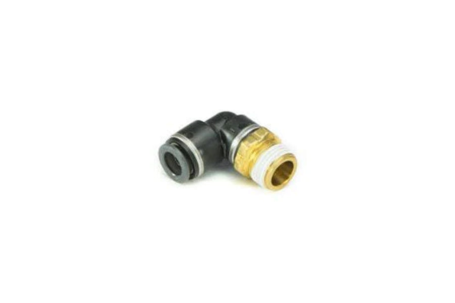 AccuAir Suspension 90Deg Swivel Elbow (3/8in DOT/PTC - 3/8in NPT)