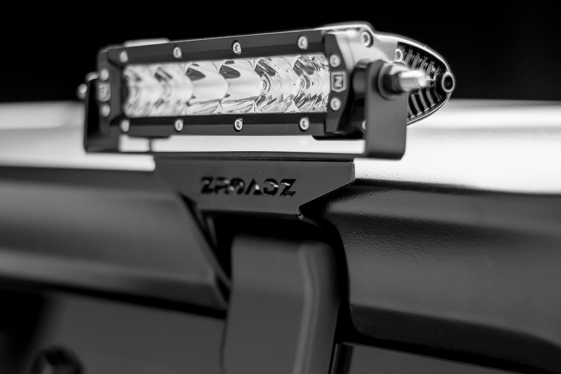 ZROADZ Rear Window Mounting Bracket Kit w/two 6in LED Lights and Wire Harness