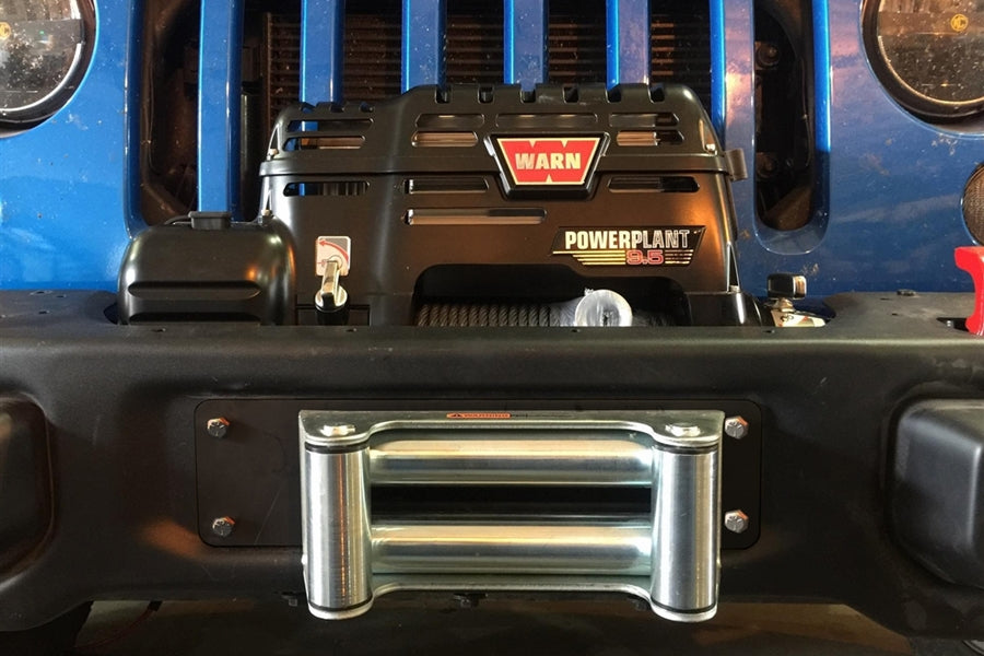 Rock Hard 4x4 Warn PowerPlant Install Kit for Winch Mounting Plate