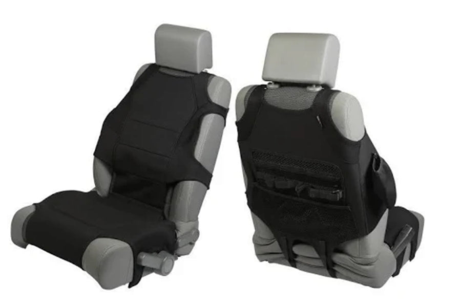 Rugged Ridge Front Seat Vests Black