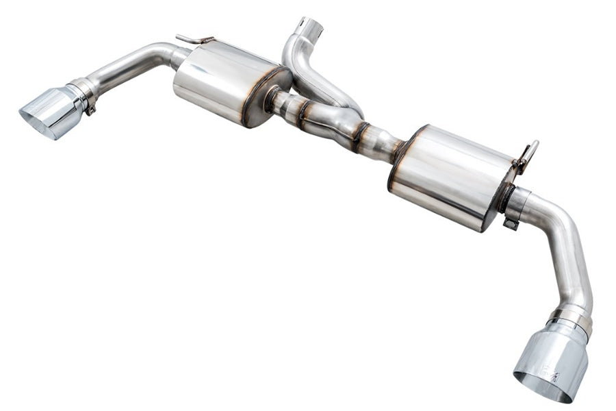AWE Tread Edition Axle-Back Dual Exhaust w/ Non-Resonated Mid and Loop Pipe Package