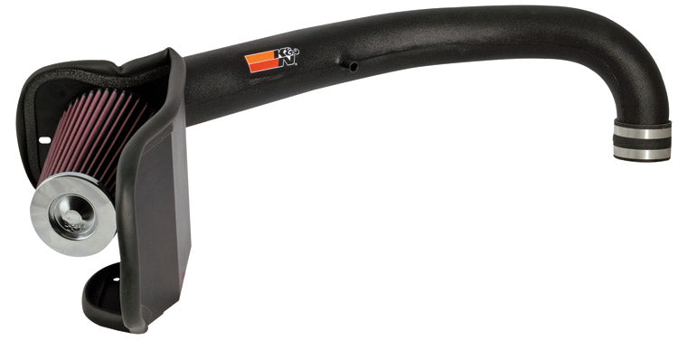K&N Filters 57 Series FIPK Cold Air Intake - High-Flow, Roto-Mold Tube
