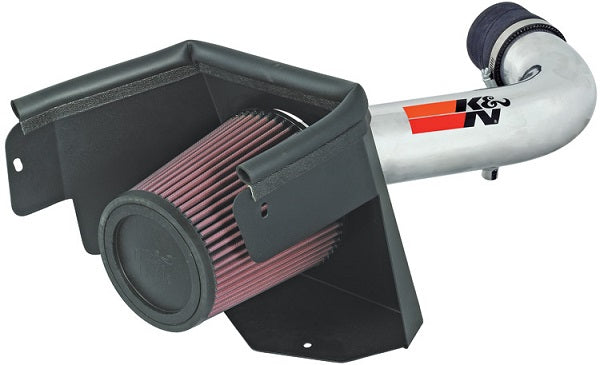 K&N Filters 77 Series Kits Cold Air Intake - High-Flow, Aluminum Tube