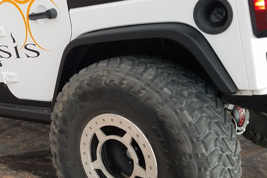 Nemesis Industries Crawler Rear Flare, Texture Black Powder Coating - Aluminum