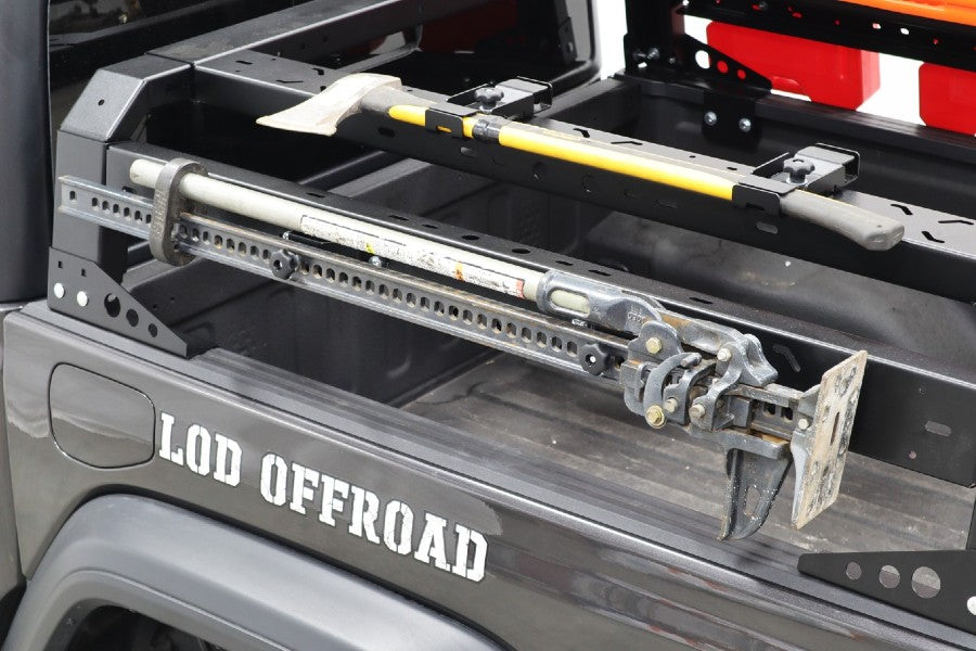 LOD Black Ops Bed Rack Hi Lift Mount - Black