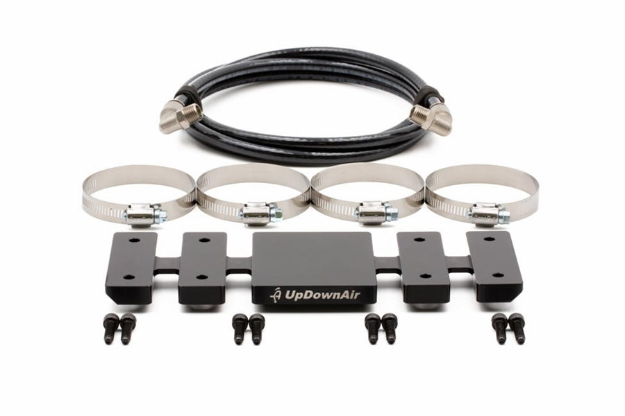Up Down Air UTV ARB Twin Compressor Mount & Connector Kit - Black