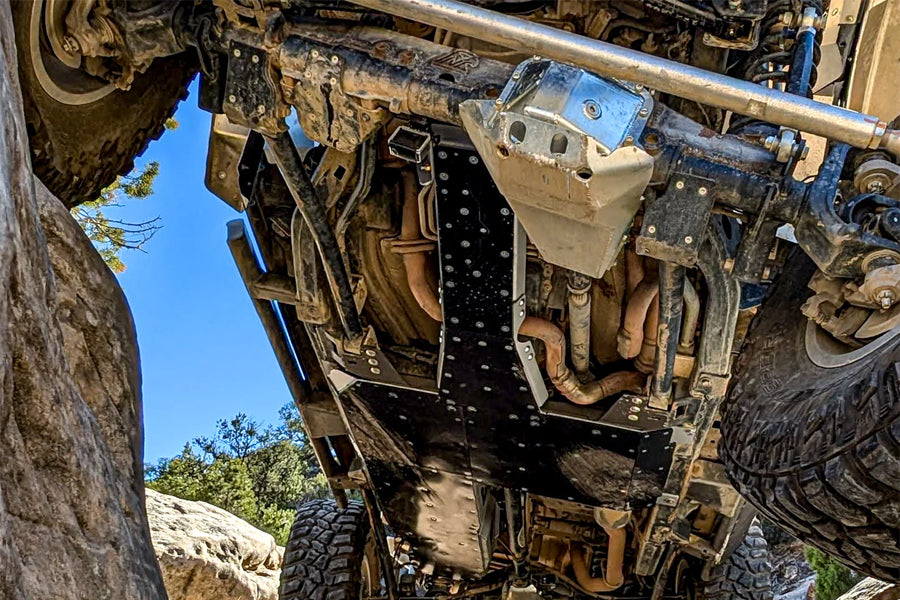 Next Venture Motorsports 7000-Series Aluminum Belly Skids, Includes E-Torque Skid