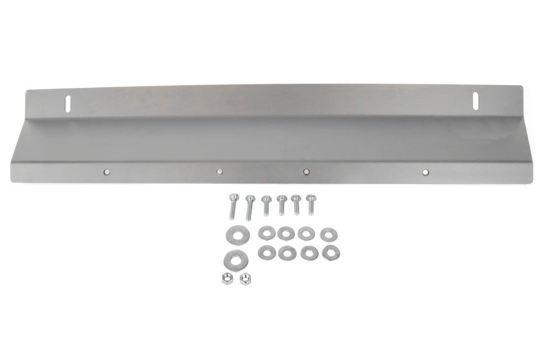 LoD Offroad Black-Ops Front Bumper Skid Plate – Bare Steel