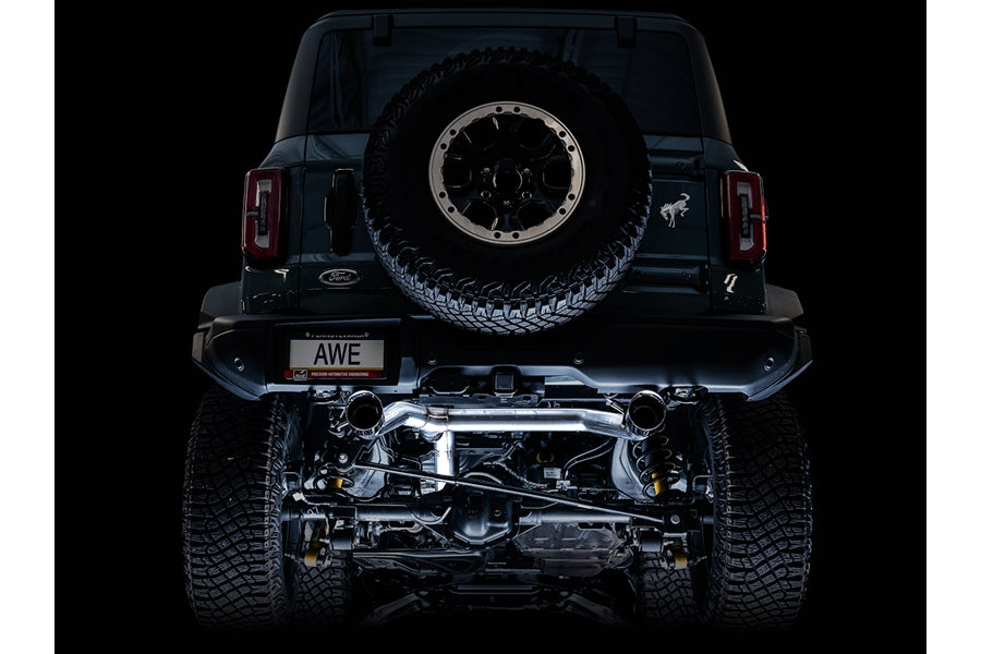 AWE OFG Dual Cat-Back Exhaust System - Chrome
