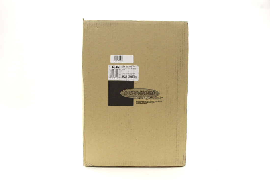 Bushwacker Trail Armor Rear Corners Matte Black
