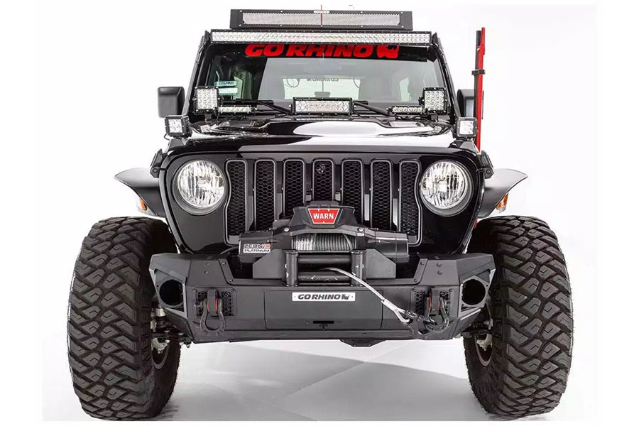Go Rhino Trail Line Front Stubby Bumper