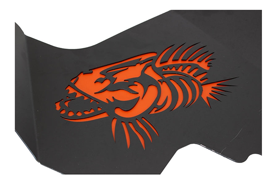 Fishbone Offroad Inner Fender Accent Plate - Raw Aluminum