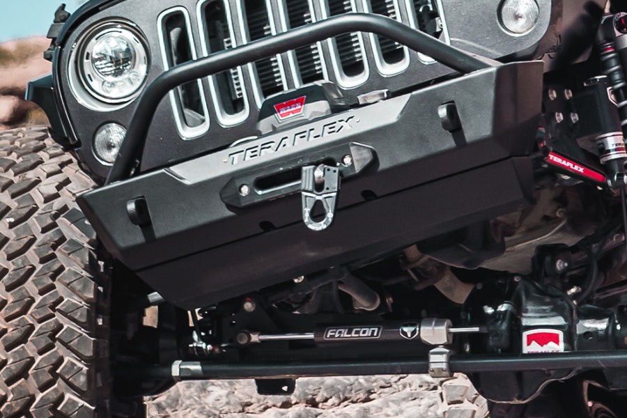 Teraflex RockGuard Crest Front Bumper Skid Plate
