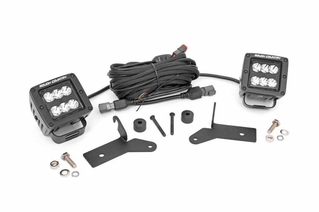 Rough Country 2in LED Lower Windshield Kit