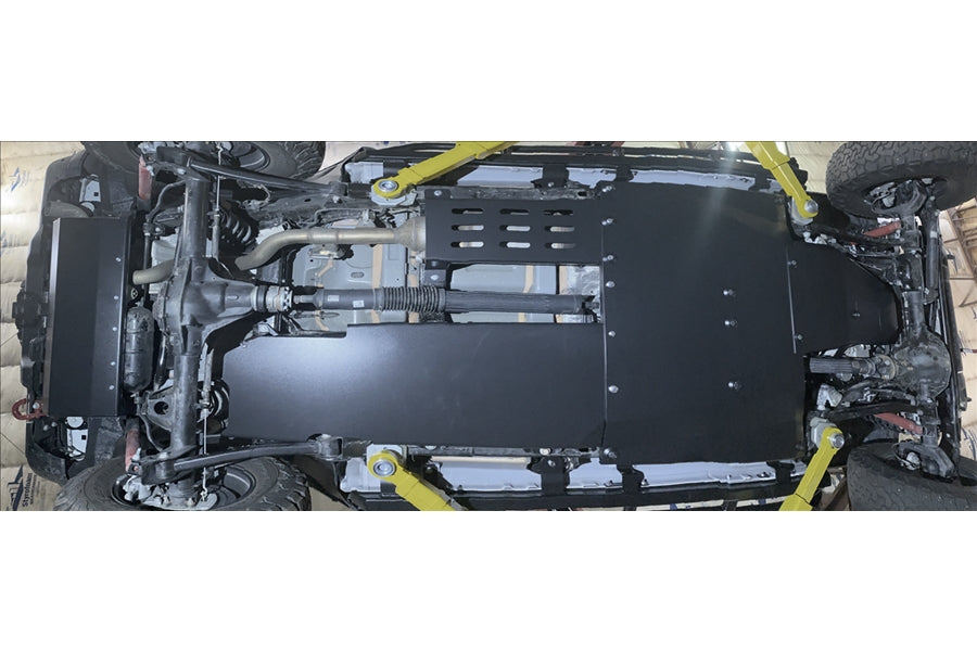Rock Hard 4x4 Aluminum Bellypan Skid Plate w/ Dual Crossmembers