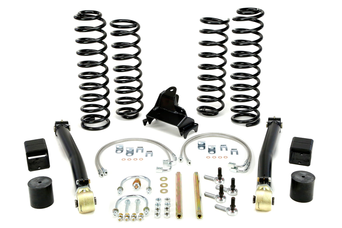 EVO Manufacturing Enforcer Lift Kit Stage 1 w/ Plush Springs 4in