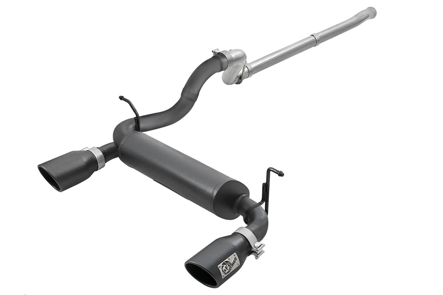 aFe POWER MACH Force-Xp 2.5in Cat-Back Hi-Tuck Exhaust w/ Black Tip