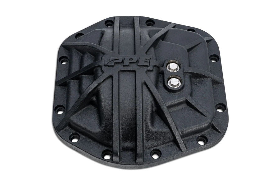 PPE D30/M186 HD Nodular Iron Front Differential Cover - Black
