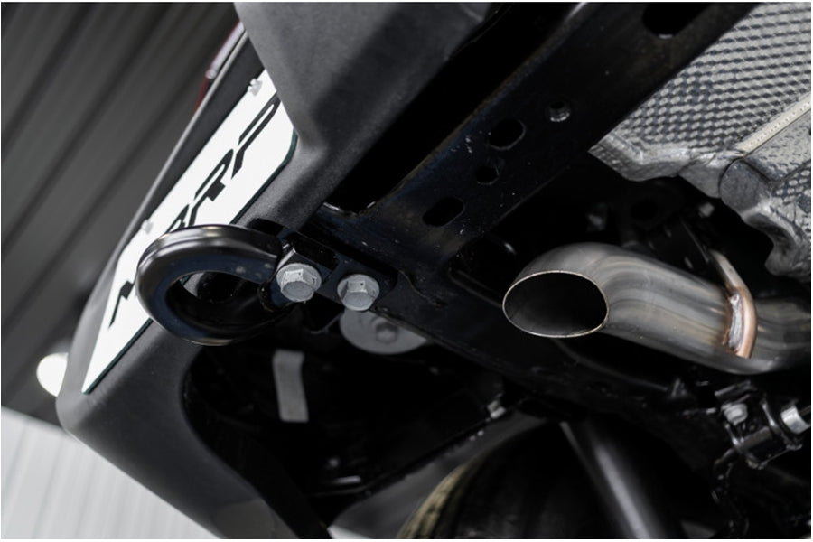 MBRP 2.5in Cat-Back Single Rear Exit Exhaust System - T304 Stainless Steel