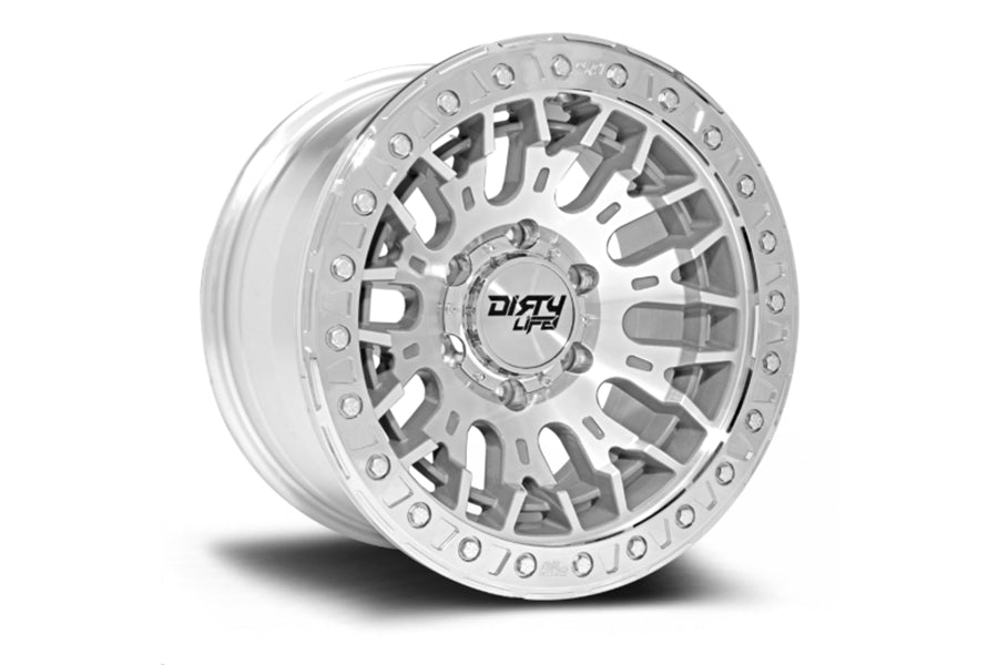 DIRTY LIFE DT-3 9317 SERIES BEADLOCK WHEEL, 17X9 5X5 -12MM - MACHINED