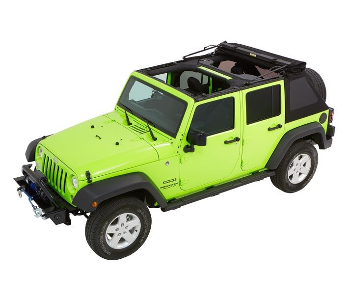 Bestop Trektop Glide Convertible Soft Top Black Diamond