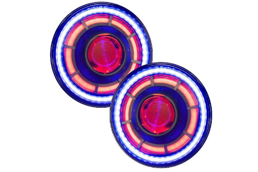 ORACLE Oculus 7In ColorSHIFT Bi-LED Projector Headlights w/No Controller