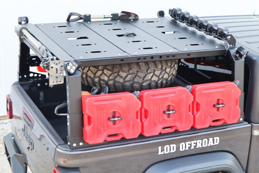 LOD Black Ops Bed Rack Floor Kit - Black