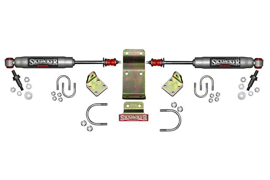 Skyjacker Suspensions High Clearance Dual Steering Stabilizer Kit - Silver